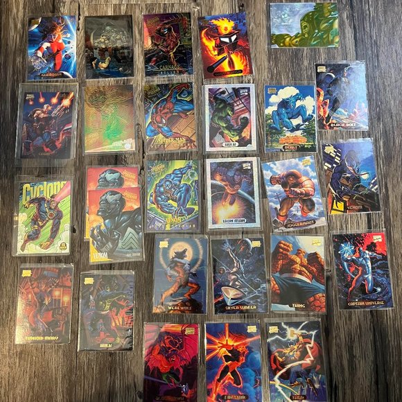27 Limited Rare Marvel Masterpieces 1994 Trading Collectors Edition Cards - Picture 1 of 6